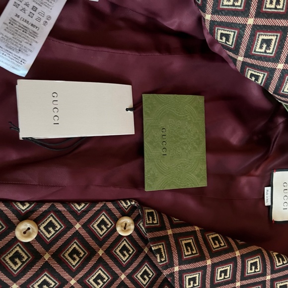 GUCCI BLAZER **Brand New 2021 COLLECTION - Never worn - Picture 3 of 5